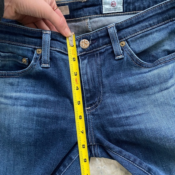 AG Adriano Goldschmied The Stilt Cigarette Leg Jeans size  26. Like new - Picture 11 of 16